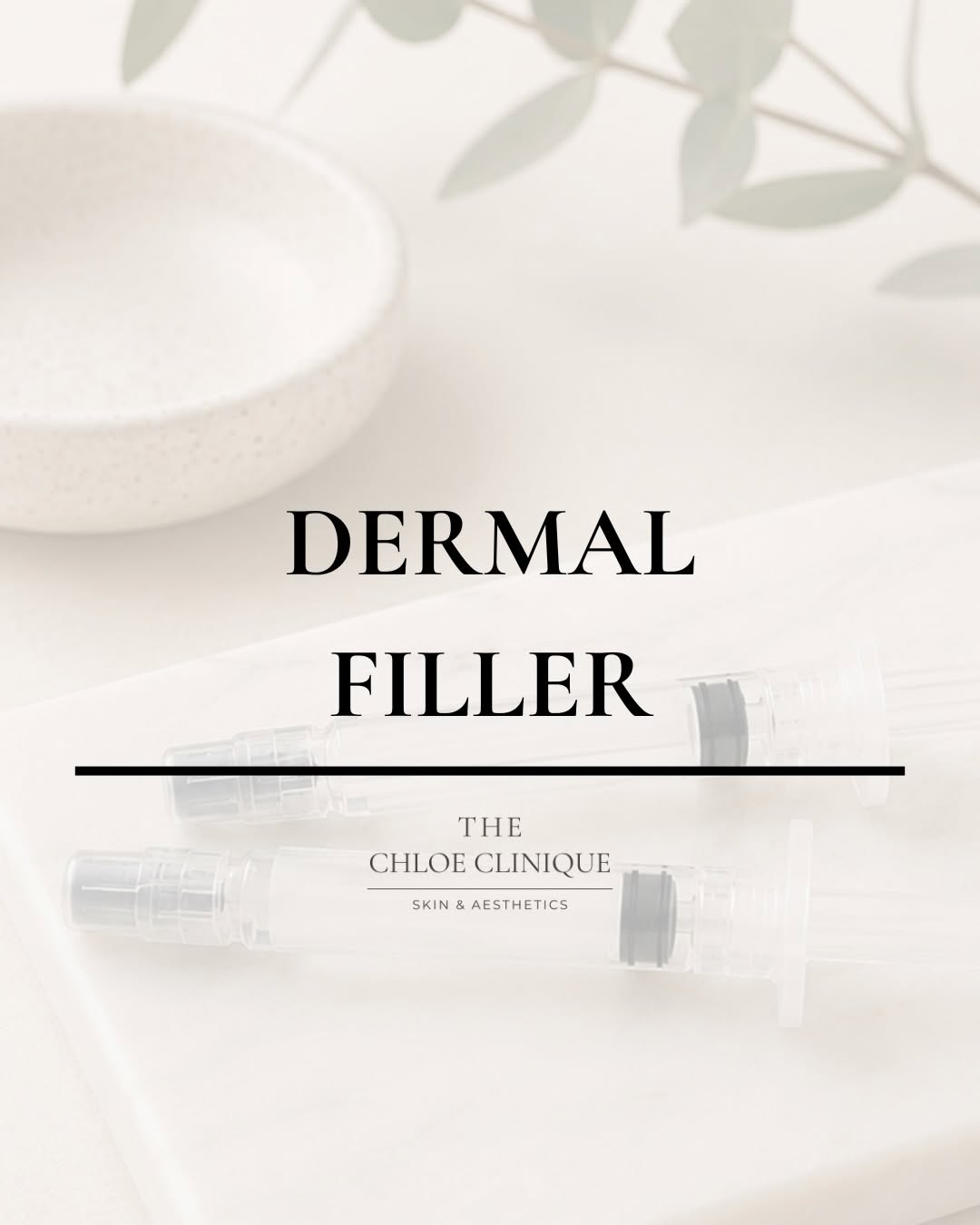 Dermal filler consultation
